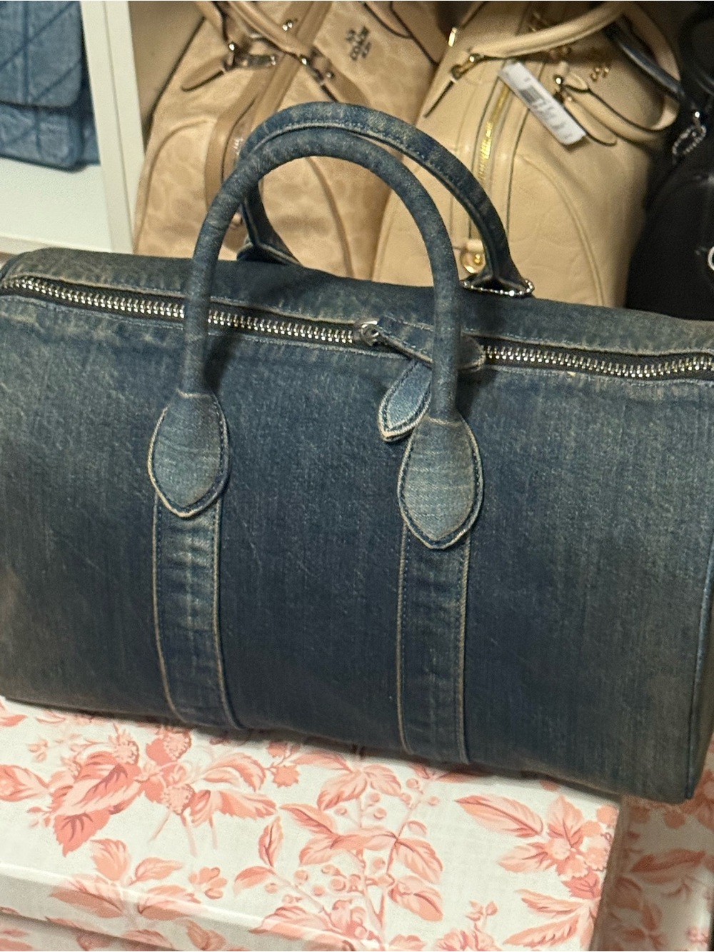Coach Loved Denim compass 35